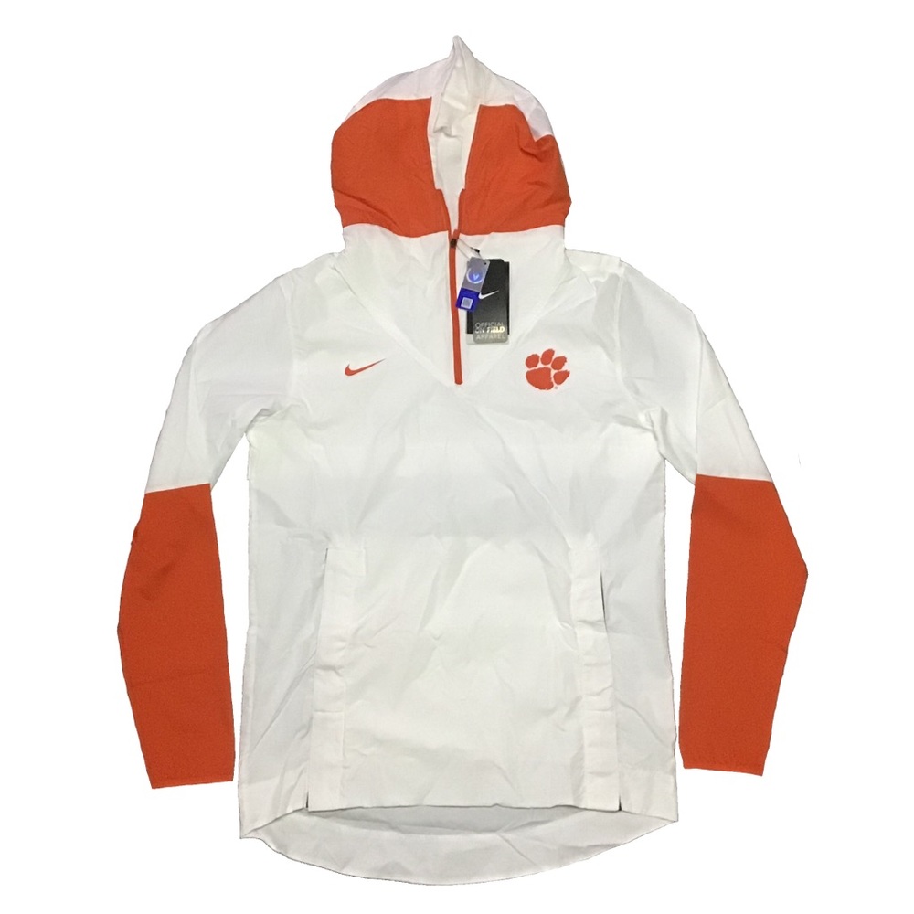 Nike Clemson Tigers On-Field 1/4-Zip Pullover Sz S - Picture 1 of 12